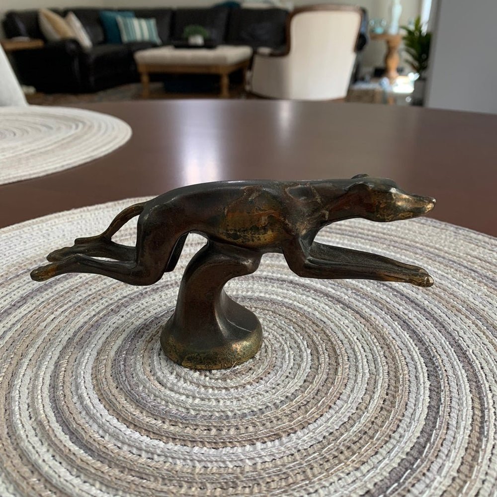 Greyhound Hood Ornament